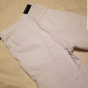 White Super High Waist Skinny Jeans